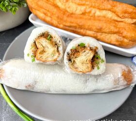 Fan Tuan Recipe (Stuffed Sticky Rice Rolls, )