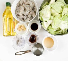 shrimp and cabbage stir fry recipe quick tasty, ingredients
