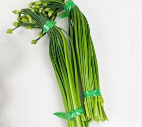 garlic chive flowers recipe stir fry with chicken, garlic chive flowers