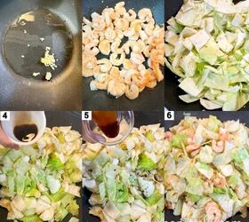 shrimp and cabbage stir fry recipe quick tasty, steps 1 6
