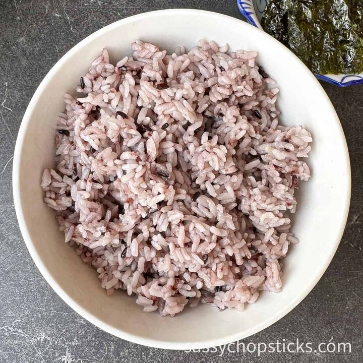 Korean Purple Rice Recipe (Easy Rice Cooker Version) | Foodtalk