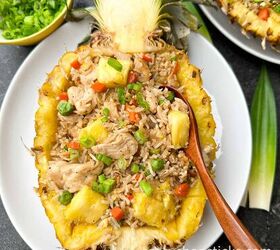 pineapple chicken fried rice easy homemade recipe, pineapple chicken fried rice 10
