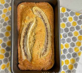 delicious mochi banana bread easy homemade recipe, baked mochi banana bread