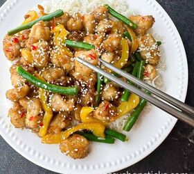 panda express honey sesame chicken recipe copycat, honey sesame chicken close