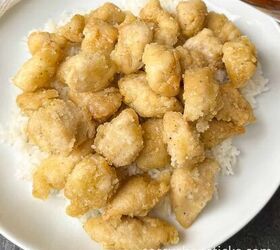 delicious air fryer sweet and sour chicken recipe, chicken without sauce