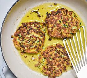 summer zucchini salmon cakes, DSC 2847