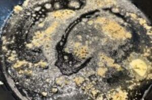 She melts 1 tablespoon of butter with 1 tablespoon of olive oil, and adds just a few ingredients for an unforgettable chicken dinner