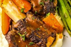 These short ribs are so tender they practically melt at the mere sight of a fork
