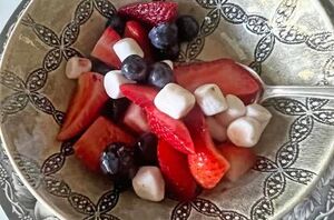 If you need a last-minute dessert dish with whatever berried you've got on hand, then this is the perfect recipe