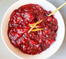 Asian Cranberry Sauce Recipe (With Orange And Ginger)