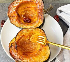 Delicious Air Fryer Acorn Squash With Brown Sugar