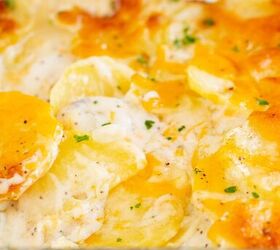 If you're a fan of scalloped potatoes, then her ingredient substitution is about to become your new favorite thing!