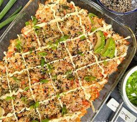 sushi bake recipe imitation crab sushi casserole, sushi bake recipe imitation crab 3