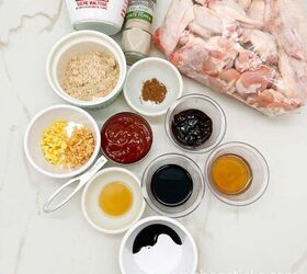 sticky baked asian chicken wings fall off the bone, ingredients