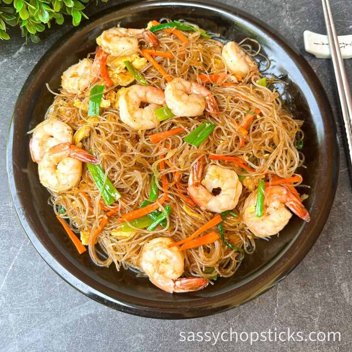 Mui Fun Rice Easy Shrimp Mei Fun Recipe (Stir Fry Rice Noodles) | Foodtalk