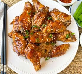 sticky baked asian chicken wings fall off the bone, baked Asian chicken wings 4