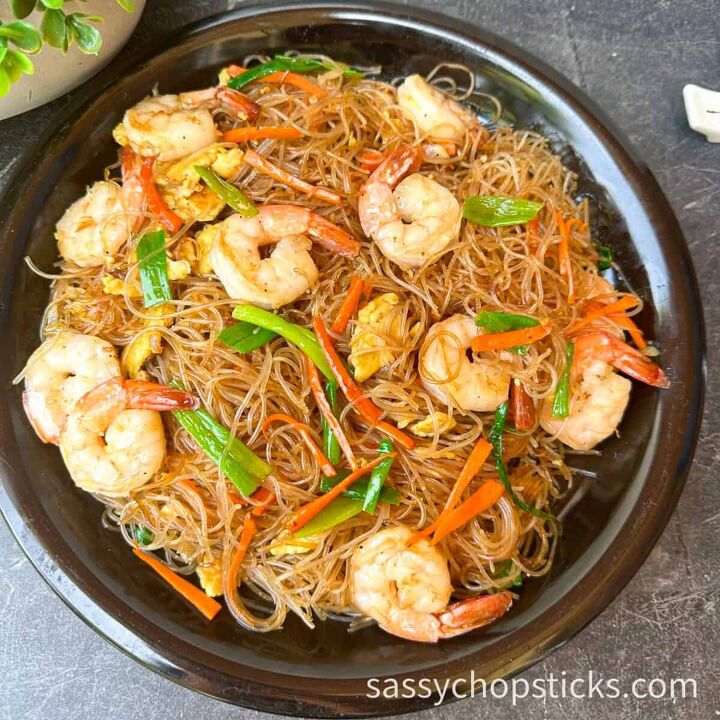 Mui Fun Rice Easy Shrimp Mei Fun Recipe (Stir Fry Rice Noodles) | Foodtalk
