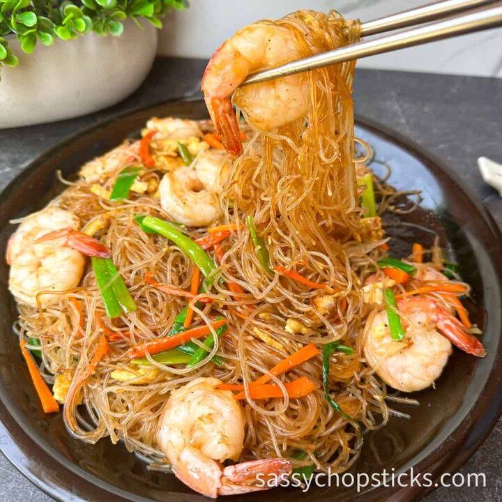 Mui Fun Rice Easy Shrimp Mei Fun Recipe (Stir Fry Rice Noodles) | Foodtalk