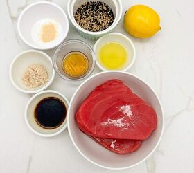 easy air fryer tuna steak fresh ahi tuna steak, ingredients