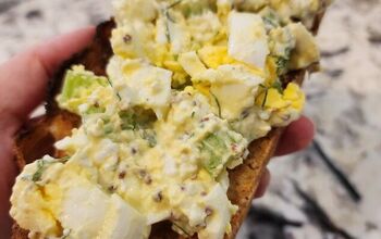 High Protein Dill Pickle Egg Salad