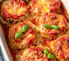 This baked eggplant parmesan recipe is simple to make and tastes out of this world