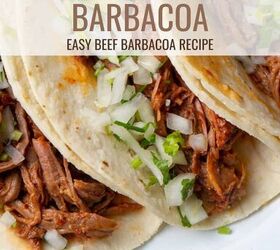 slow cooker barbacoa recipe crockpot beef barbacoa, Slow Cooker Barbacoa Pin with text overlay