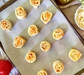 roasted red pepper pinwheels