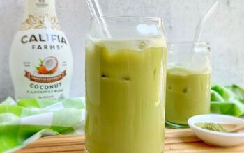 Iced Pineapple Matcha Latte