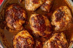 With a pull-apart tender texture & sticky balsamic glaze, this is sure to become your new favorite chicken recipe