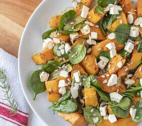 This delicious and healthy feta salad is the perfect fall side dish