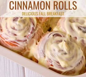 pumpkin cinnamon rolls pumpkin spice cinnamon roll recipe, Pumpkin Cinnamon Rolls Pin with text overlay