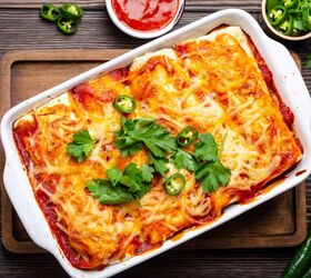 Beef And Bean Enchiladas | Simple And Flavorful Enchilada Recipe