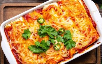 Beef And Bean Enchiladas | Simple And Flavorful Enchilada Recipe