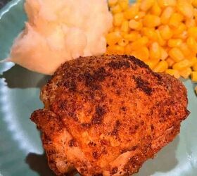 Budget Friendly Meals: Crispy Air Fryer Chicken Thighs