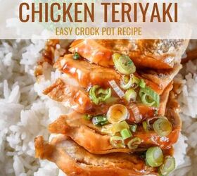 slow cooker chicken teriyaki recipe easy chicken teriyaki, Slow Cooker Chicken Teriyaki Pin with text overlay