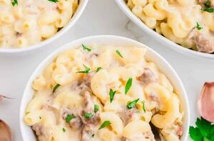 This creamy homemade sausage mac and cheese recipe has an unbeatable taste