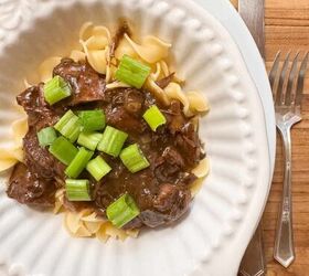 Her recipe for beef sirloin tips might be her husband's favorite dish!