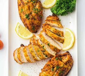15 quick easy air fryer recipes youll want to make on repeat, The Ultimate Air Fryer Chicken Breast Recipe Tender Inside Crispy Ou