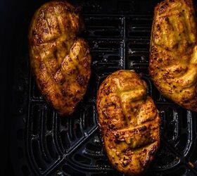 the ultimate air fryer chicken breast recipe tender inside crispy ou, Chicken cooked on both sides