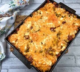 Meaty, cheesy, and veggie-filled, this casserole is flavor to the max!