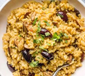 This creamy mushroom risotto is not called the BEST for nothing