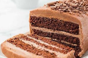 This heavenly chocolate cake is 6 layers of pure joy