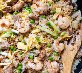 shrimp and chicken fried rice, Shrimp and Chicken Fried Rice