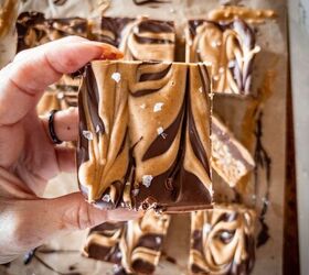 Peanut Butter and Chocolate Rice Krispie Bars