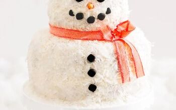 How to Make a Frosty Snowman Coconut Bundt Cake
