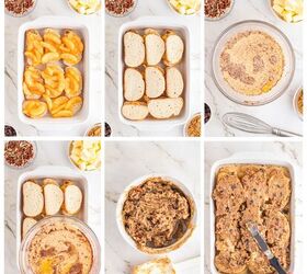 apple french toast casserole, Process of making Apple French Toast Casserole