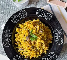 Mushroom Pulao