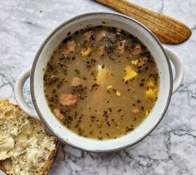 polish sour bread soup zurek