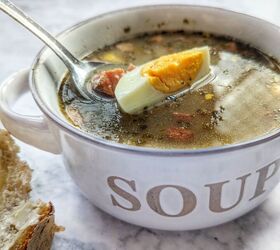 polish sour bread soup zurek