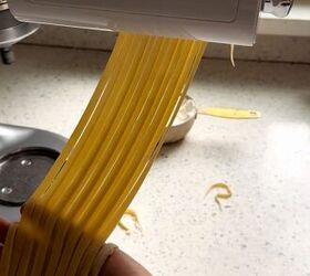 homemade fettuccine pasta